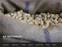 Tablet Screenshot of notenbar.nl